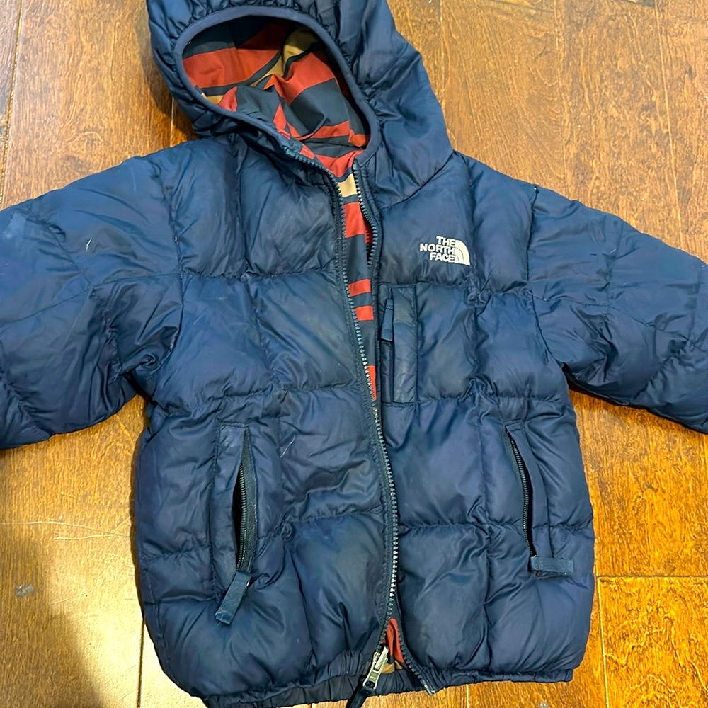 The north face puffy winter coat